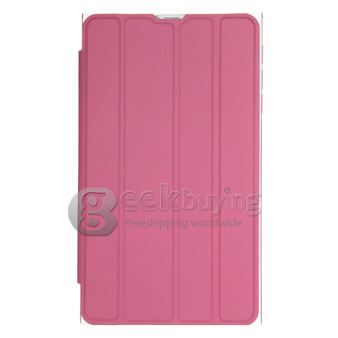 F733-3G 7 Inch 3G Phone Call Tablet PC Android 4.2 MTK6572 1024*600 Pixels Capacitive Screen BT - Pink