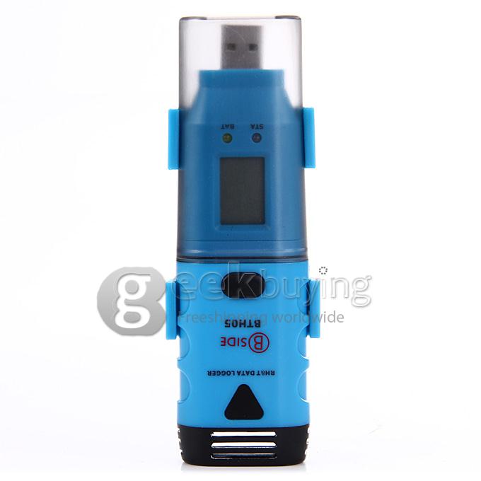 BTH05 3-Channel Temperature Humidity Data Logger Auto Datalogger USB Temp Record Meter