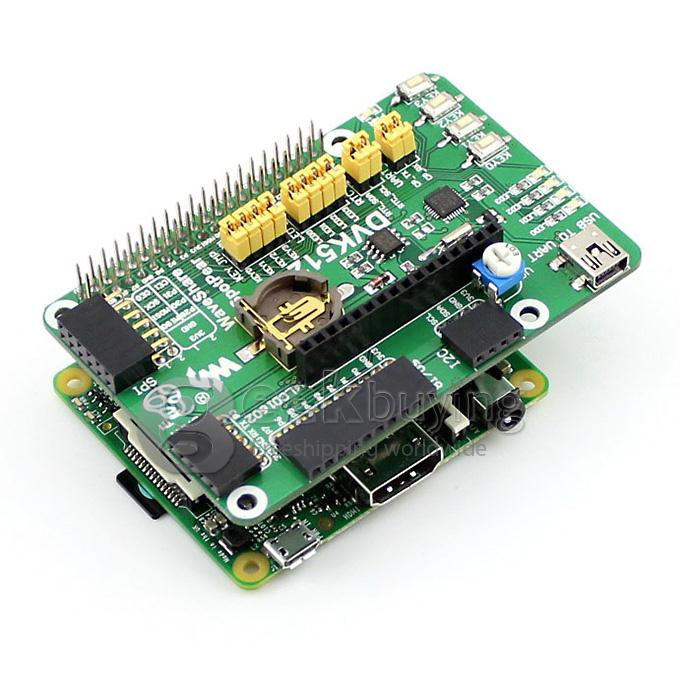 Raspberry Pi RPi Model A+ (Package A) Accessory Kits ARM11+LCD+DVK512+PCF8591+L3G4200D+LSM303DLHC+74LVC8T245+Mix Board
