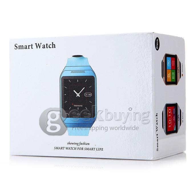 ZGPAX S29 Smart Watch Phone Bluetooth Watch Quad Band 1.54 Inch FM 1.3MP Camera Multi-language - Black