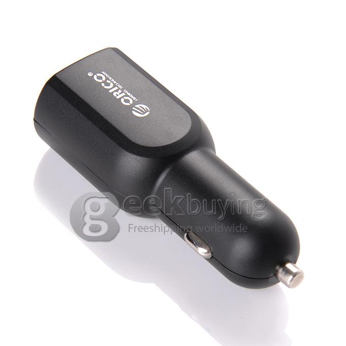 ORICO UCA-2U 20W 2 Port Smart USB Car Charger for iPhone iPad Android Phones Tab - Black