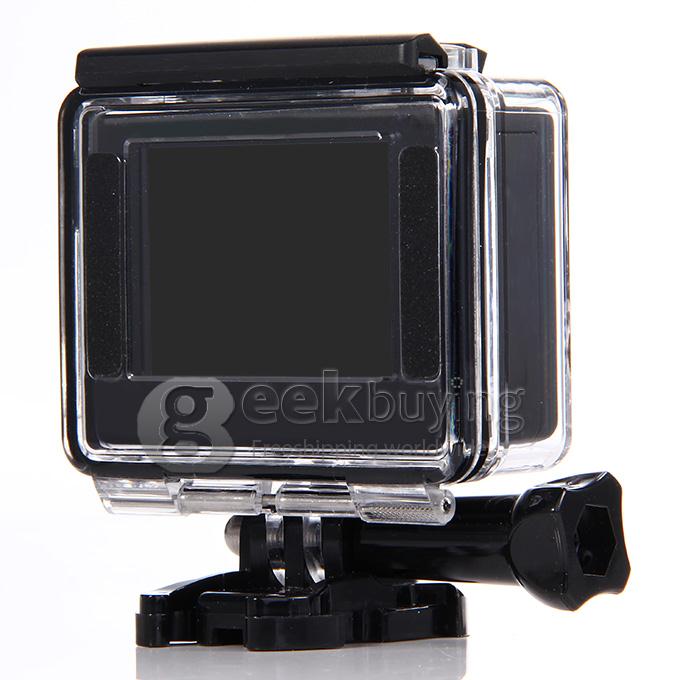 Dazzne P2 Novatek 96650 2inch LCD Screen 12.0MP 1080P Waterproof Action Sport Camera - Black