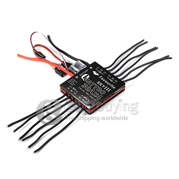 30A ESC four in one for Multicopter