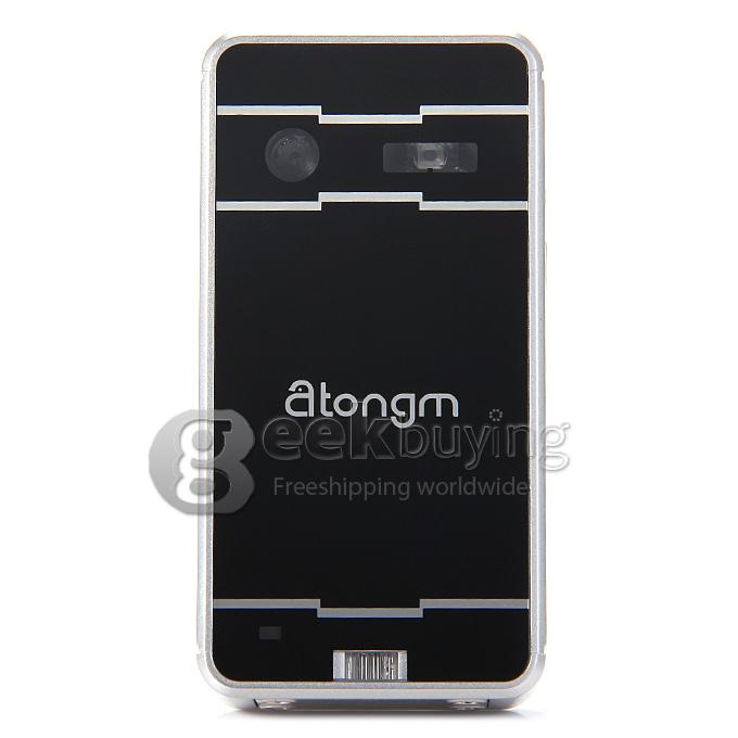 Atongm L1+ Bluetooth Vitual Laser Keyboard Compatible with Mouse/Speaker Fuction - Black