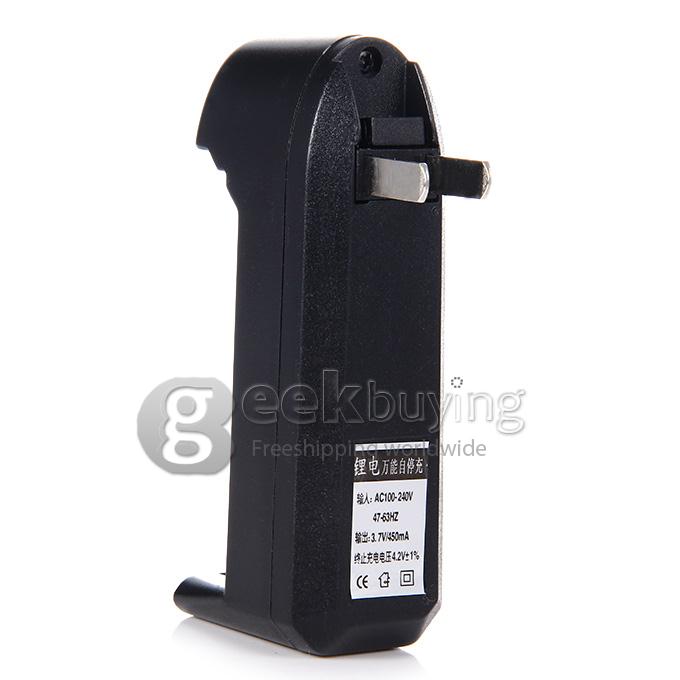 Multifunctional Universal 3.7V e Battery li-ion Charger for 18650, 14500,10440, 16340