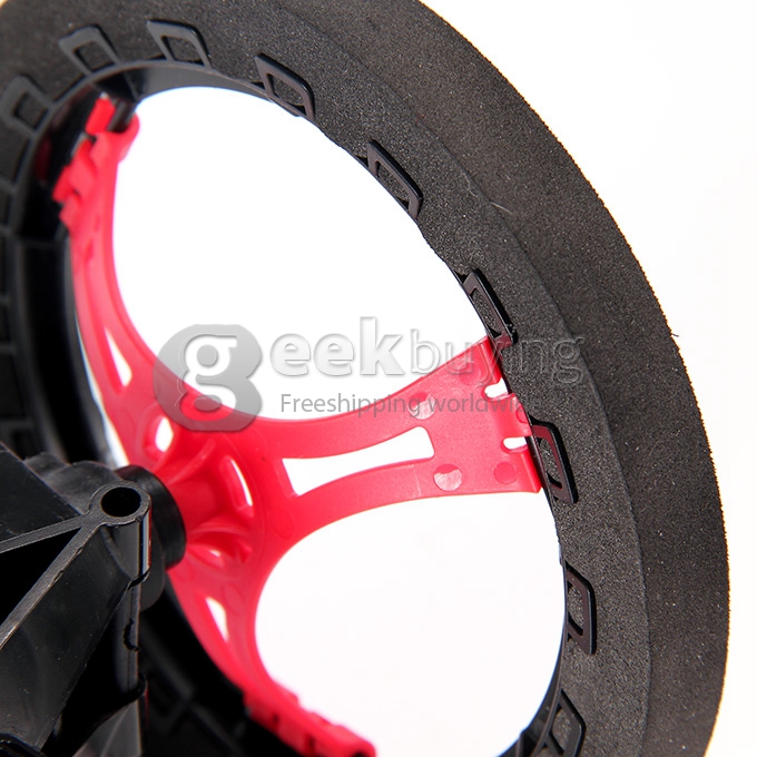 Super Cool Bounce Car BeastRoller MiniDrone RC Robot 2.4G 8 Channels Mini Drone Jump 80cm - Black