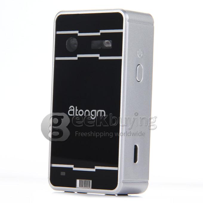 Atongm L1+ Bluetooth Vitual Laser Keyboard Compatible with Mouse/Speaker Fuction - Black