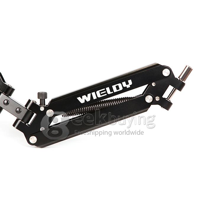 Wieldy HD2600 1-7.5kg Steadicam I Vest + Dual Arm Systems + Handheld Stabilizer for Video Camera DSLR