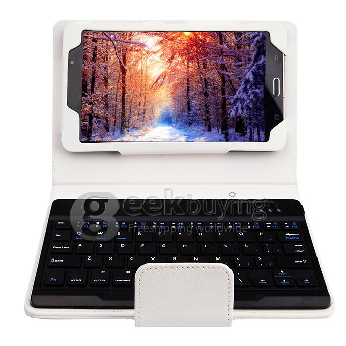 Removable Wireless Bluetooth Keyboard Case Cover For 7