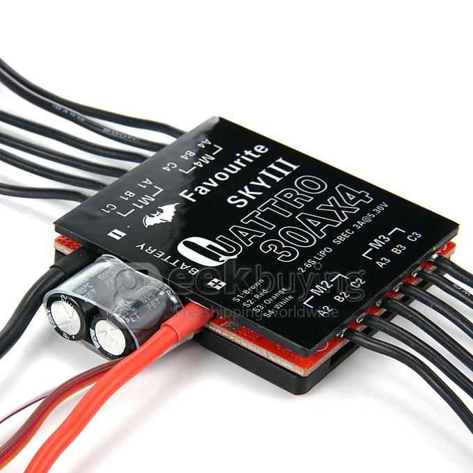 30A ESC four in one for Multicopter