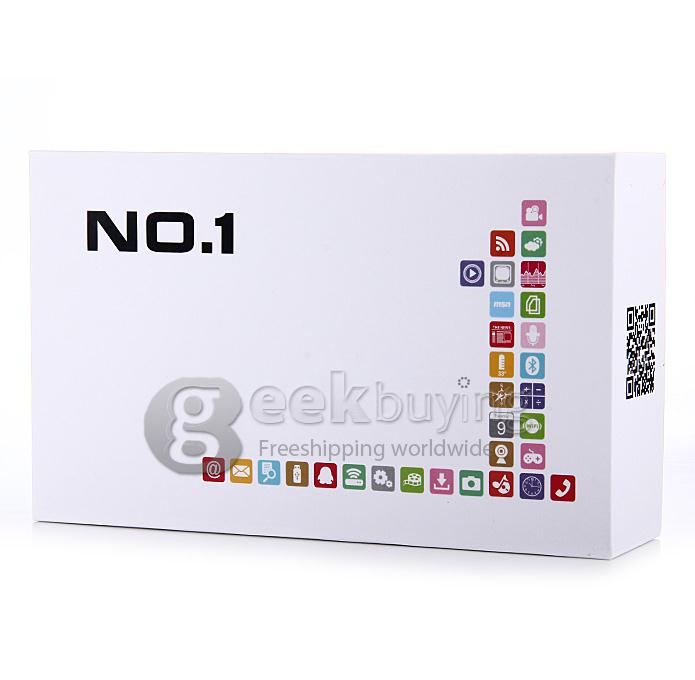 NO.1 X-men X2 4G LTE IP68 5.5inch Rugged Phone Waterproof Android 4.4 1GB 8GB Qualcomm MSM8916 Quad Core 8.0MP - Black