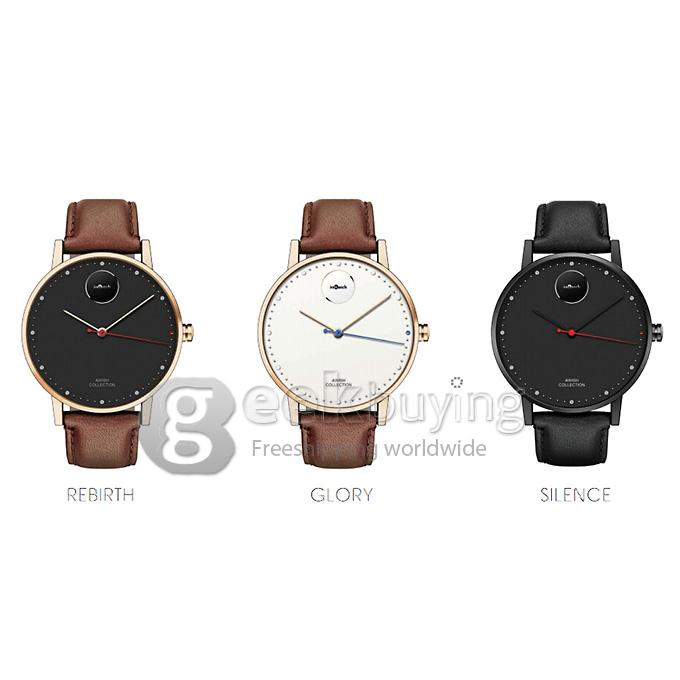 inWatch Fusion Bluetooth V4.0 Watch Sapphire Glass Screen Calorie Sports Sleep Tracking for Android iOS - Black