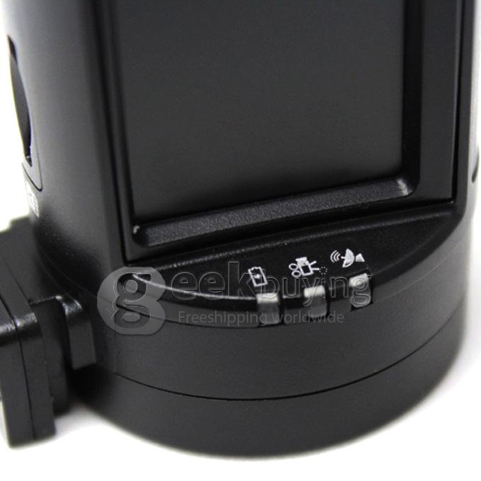 Mini 0806 1296P Ambarella A7LA50 Support 256G Car DVR Camera Video Recorder G-sensor Night Vision - Black