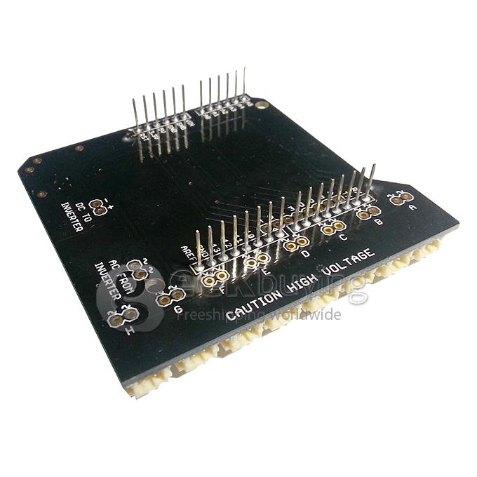 EL Shield EL Wire Controller 3.3V 8Channels for UNO&Mega2560 - DT Studio