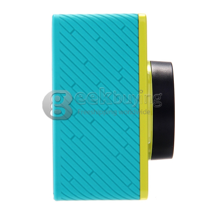 Xiaomi Yi Xiaoyi Action Camera Bundle Deal with Spare Battery + Dual Charger + Lens Cap + Tripod Adapter - Green (Basic)