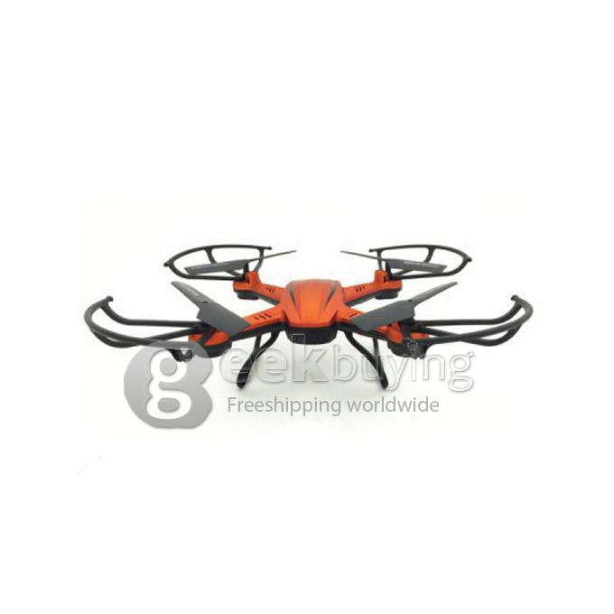 JJRC H12C Headless Mode 2.4GHz 4CH RC Quadcopter 6 Axis Gyroscope 360 Degree Stumbling RTF UFO without Camera - Golden