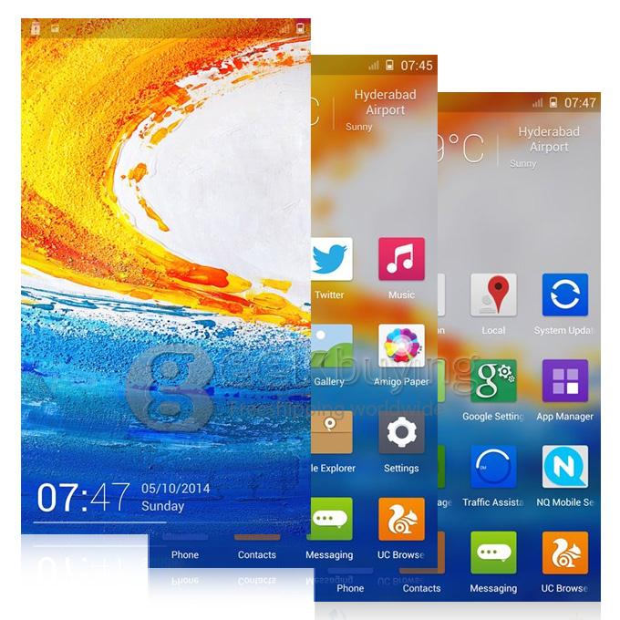 GIONEE ELIFE E7 5.5 Inch FHD LTPS 3GB RAM 16.0MP Smartphone Snapdragon 800 Quad Core 2.2GHz Android 4.2 32GB ROM - White