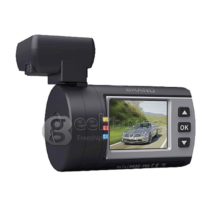 Mini 0806 1296P Ambarella A7LA50 Support 256G Car DVR Camera Video Recorder G-sensor Night Vision - Black