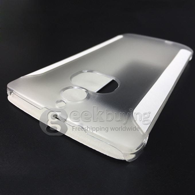 Original View Style Flip Cover Protective Case for Kingzone Z1 4G Smartphone - White