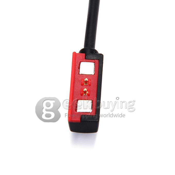 Portable Charging Charger Cable for Pebble Steel 2 Gen Smartwatch - Black