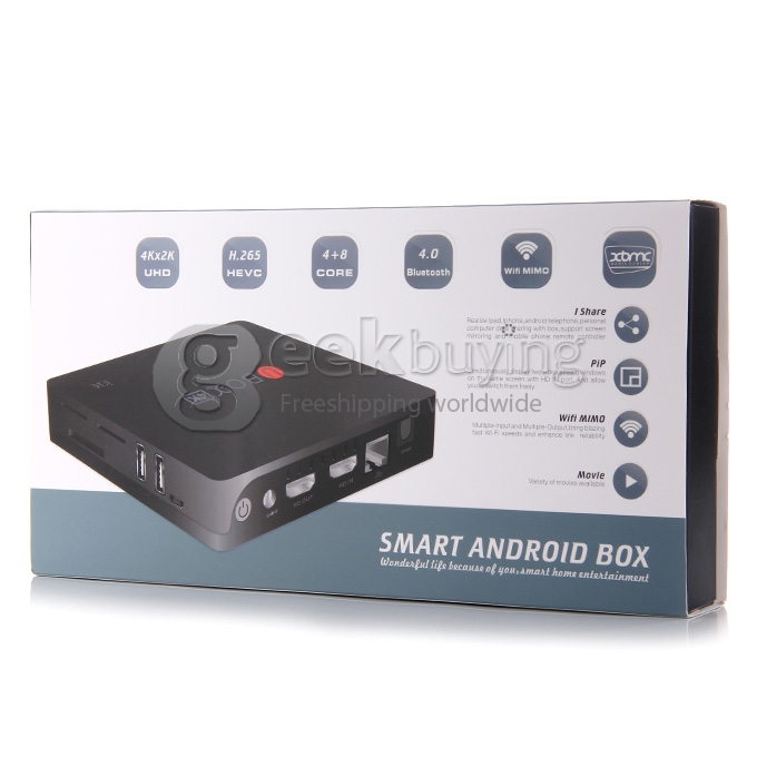 Beelink i one i826 Android Mini PC Quad Core Amlogic S812 2G RAM 16G ROM HDMI IN 2.4G/5G MIMO WIFI Bluetooth Miracast - Black