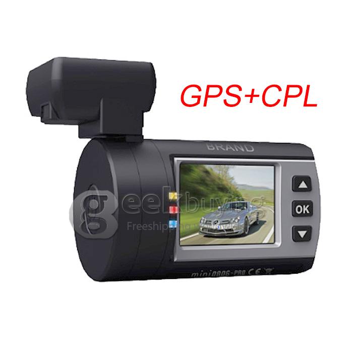 Mini 0806 1296P Ambarella A7LA50 Support 256G Car DVR Camera Video Recorder G-sensor Night Vision - Black