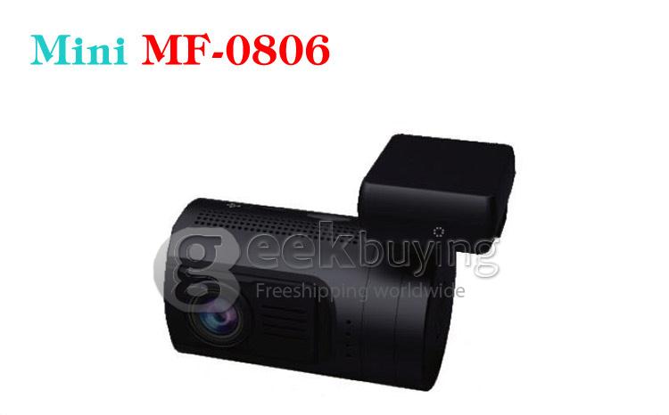 Mini 0806 1296P Ambarella A7LA50 Support 256G Car DVR Camera Video Recorder G-sensor Night Vision - Black