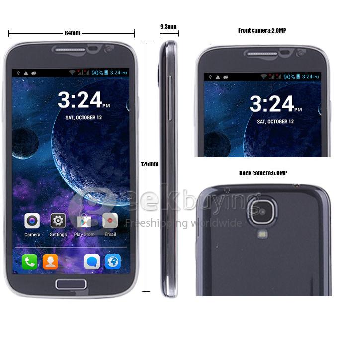 [HK Stock]Doogee DG300 5.0inch MTK6572W Dual Core Smartphone QHD Capacitive Screen 512MB/4GB 2.0MP Camera Android4.2 OS 3G/GPS