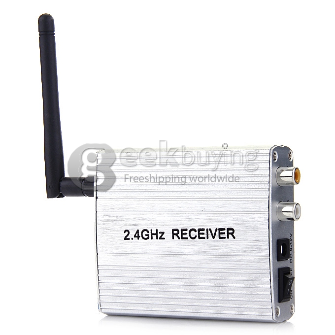 2.4GHz 4-CH Wireless Fish-eye CCTV Security Camera Surveillance KIT