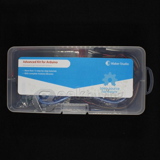 Maker Studio AK0000510M Arduino Uno R3 Learning Advanced Kit - Multicolored