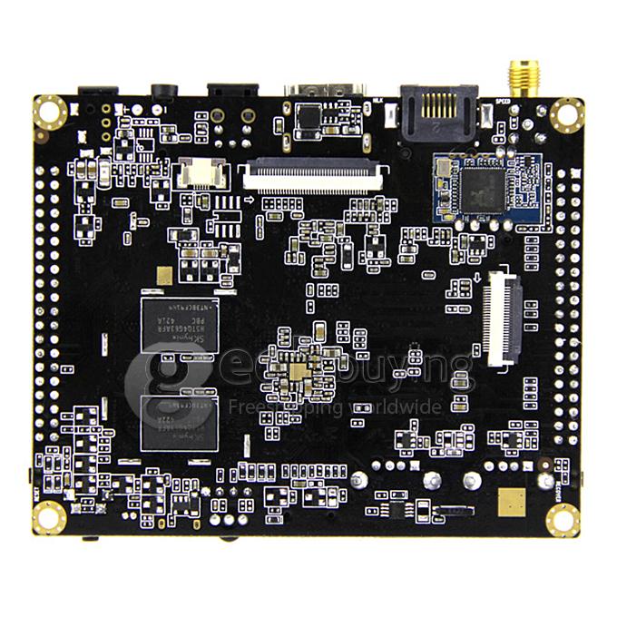 New Radxa Rock Pro Main Board ARM Cortex-A9 Processor Wifi Anternna 8GB Nand Flash On-board