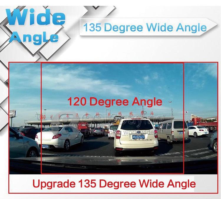 Mini 0806 1296P Ambarella A7LA50 Support 256G Car DVR Camera Video Recorder G-sensor Night Vision - Black