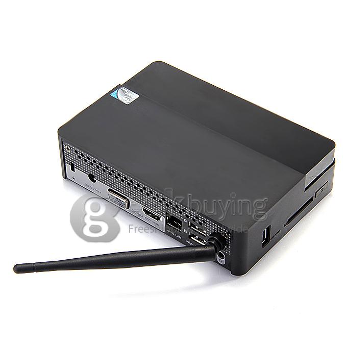 MeLE PCG03 Intel Mini PC Windows 8.1 OS Atom Z3735F 2GB RAM 32GB ROM 1080P DTS VGA WiFi Bluetooth - Black