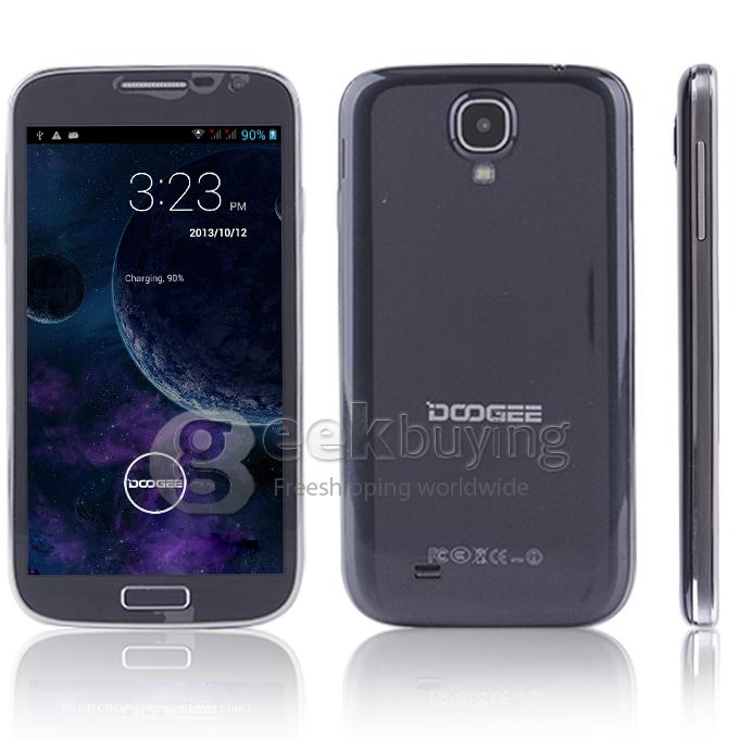 [HK Stock]Doogee DG300 5.0inch MTK6572W Dual Core Smartphone QHD Capacitive Screen 512MB/4GB 2.0MP Camera Android4.2 OS 3G/GPS