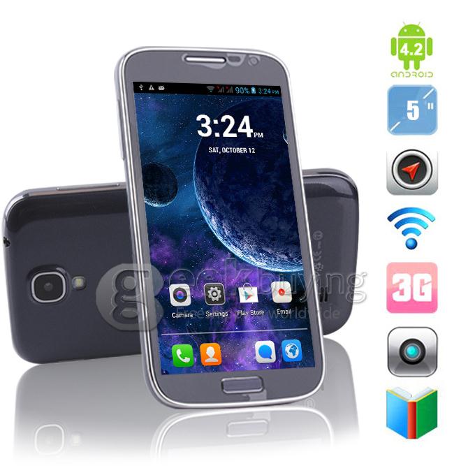 [HK Stock]Doogee DG300 5.0inch MTK6572W Dual Core Smartphone QHD Capacitive Screen 512MB/4GB 2.0MP Camera Android4.2 OS 3G/GPS
