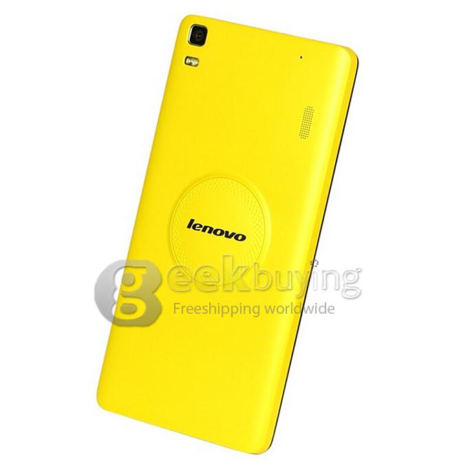 Lenovo Lemo K3 NOTE Angelic Voice 5.5inch 4G LTE Android 5.0 2GB 16GB 64bit MTK6752 Octa Core 1.7GHz Smartphone FHD-Yellow