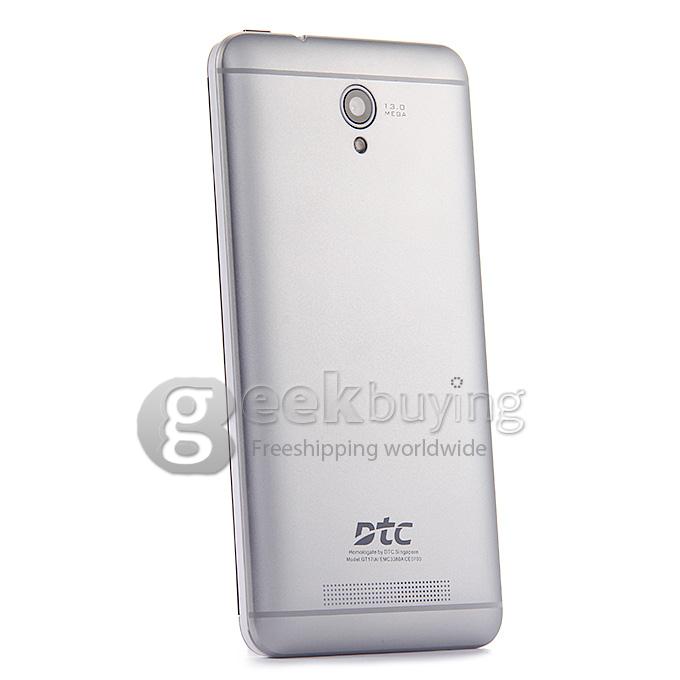 DTC GT17 4.7Inch 1280x720 MTK6582 Quad Core 1.3GHz Smartphone 1G+8G 8.0MP Camera Android 4.2 HD Screen - White