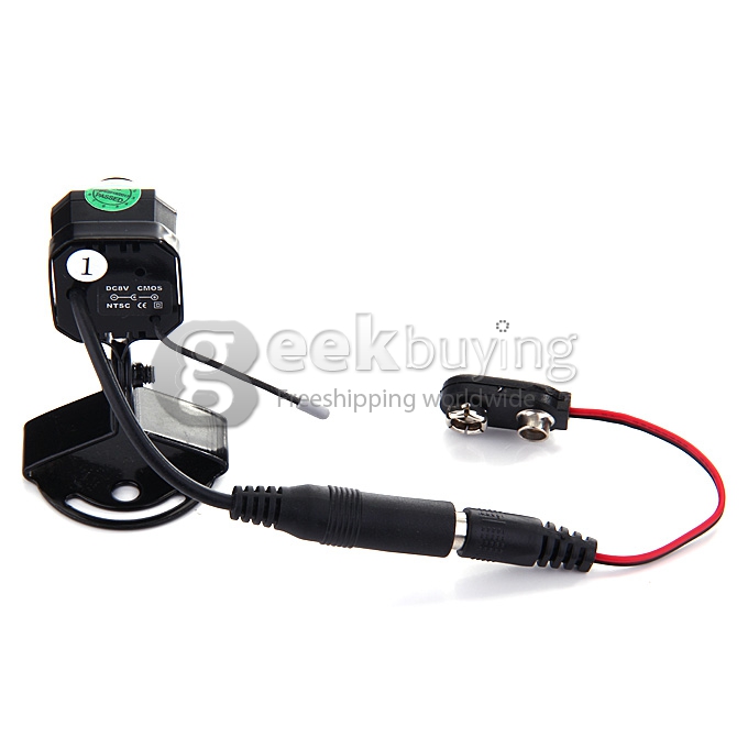 2.4GHz 4-CH Wireless Fish-eye CCTV Security Camera Surveillance KIT