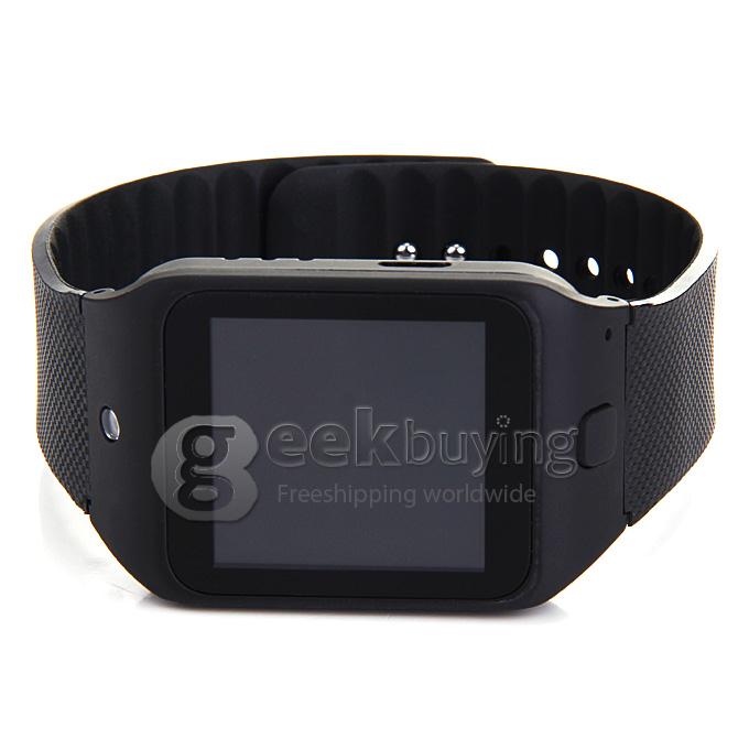 Atongm W003 Smart Watch Phone 1.44 Inch Touch Screen Bluetooth Camera FM - Black