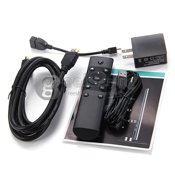 Beelink i one i826 Android Mini PC Quad Core Amlogic S812 2G RAM 16G ROM HDMI IN 2.4G/5G MIMO WIFI Bluetooth Miracast - Black
