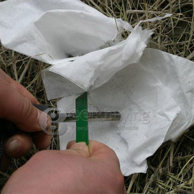 Survival Magnesium Rod Flint Firesteel Fire Steel Starter