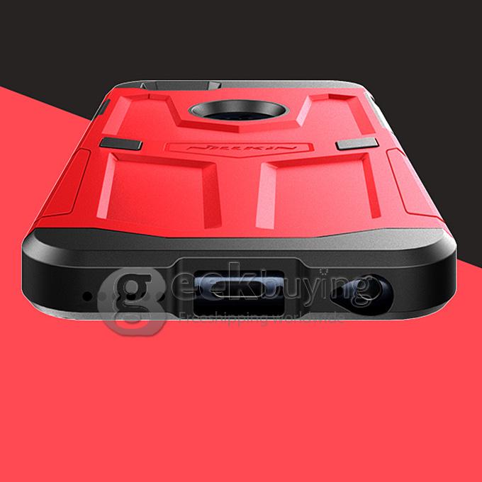 Nillkin Defender Series Protective Cover Shell Bumper PC TPU Case for iPhone 6 Plus - Red