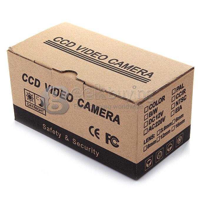2.4GHz 4-CH Wireless Fish-eye CCTV Security Camera Surveillance KIT