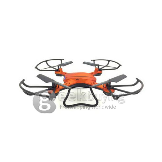 JJRC H12C Headless Mode 2.4GHz 4CH RC Quadcopter 6 Axis Gyroscope 360 Degree Stumbling RTF UFO without Camera - Golden
