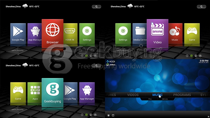 [Spain Stock]ZIDOO X9 Quad Core Smart XBMC KODI 4K TV BOX MSTAR HDMI-in Recorder Android OS 2G/8G 4K H.265 Player Dolby DTS w/ USB3.0 2G/5G WiFi BT