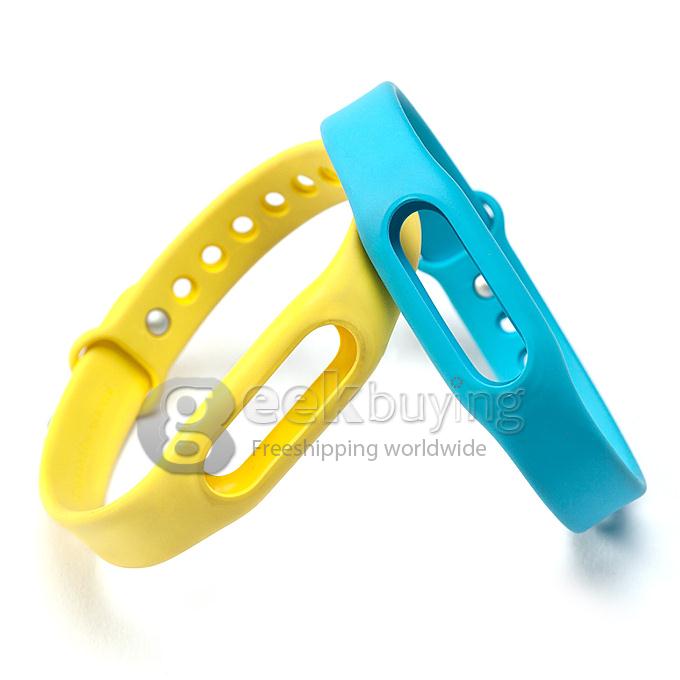 XIAOMI Original Replacement Wrist Strap Wearable Wrist Band for XIAOMI MI Band - Yellow