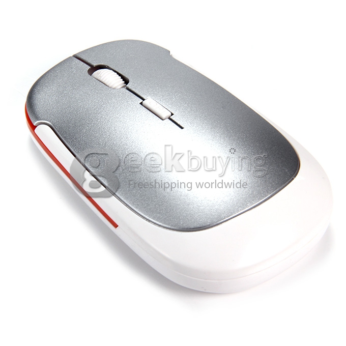 Ultra Slim Wireless 2.4GHz 1600DPI USB Optical Mouse for Windows/Mac