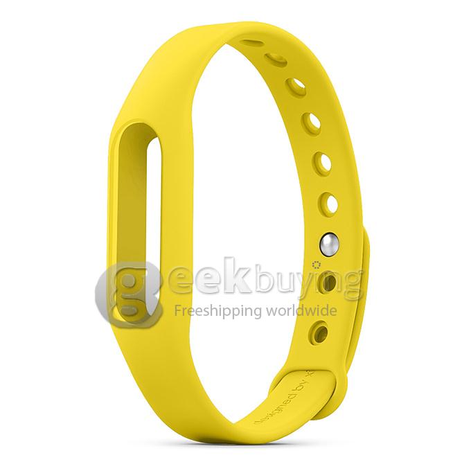 XIAOMI Original Replacement Wrist Strap Wearable Wrist Band for XIAOMI MI Band - Yellow