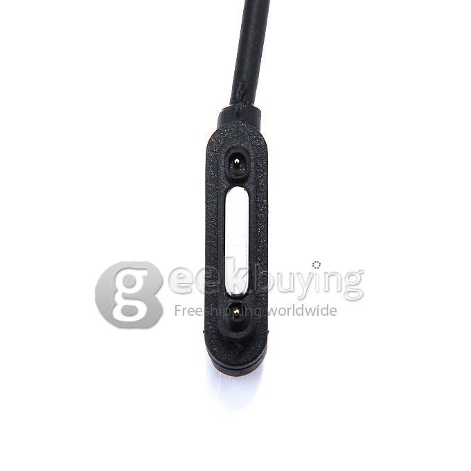 2M Magnetic Charging Charger Cable For Sony Xperia Z3 Z2 Z1 - Black