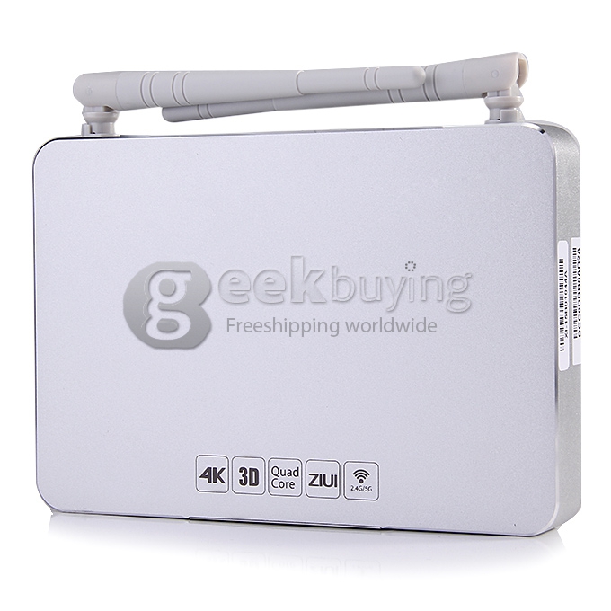 [Spain Stock]ZIDOO X9 Quad Core Smart XBMC KODI 4K TV BOX MSTAR HDMI-in Recorder Android OS 2G/8G 4K H.265 Player Dolby DTS w/ USB3.0 2G/5G WiFi BT